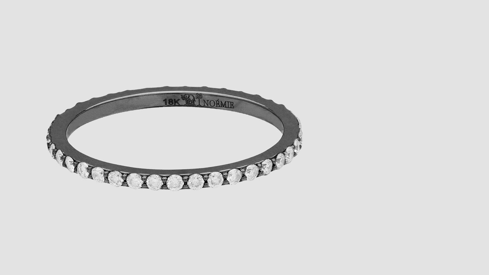 The Solar Grown Diamond Eternity Band Ring