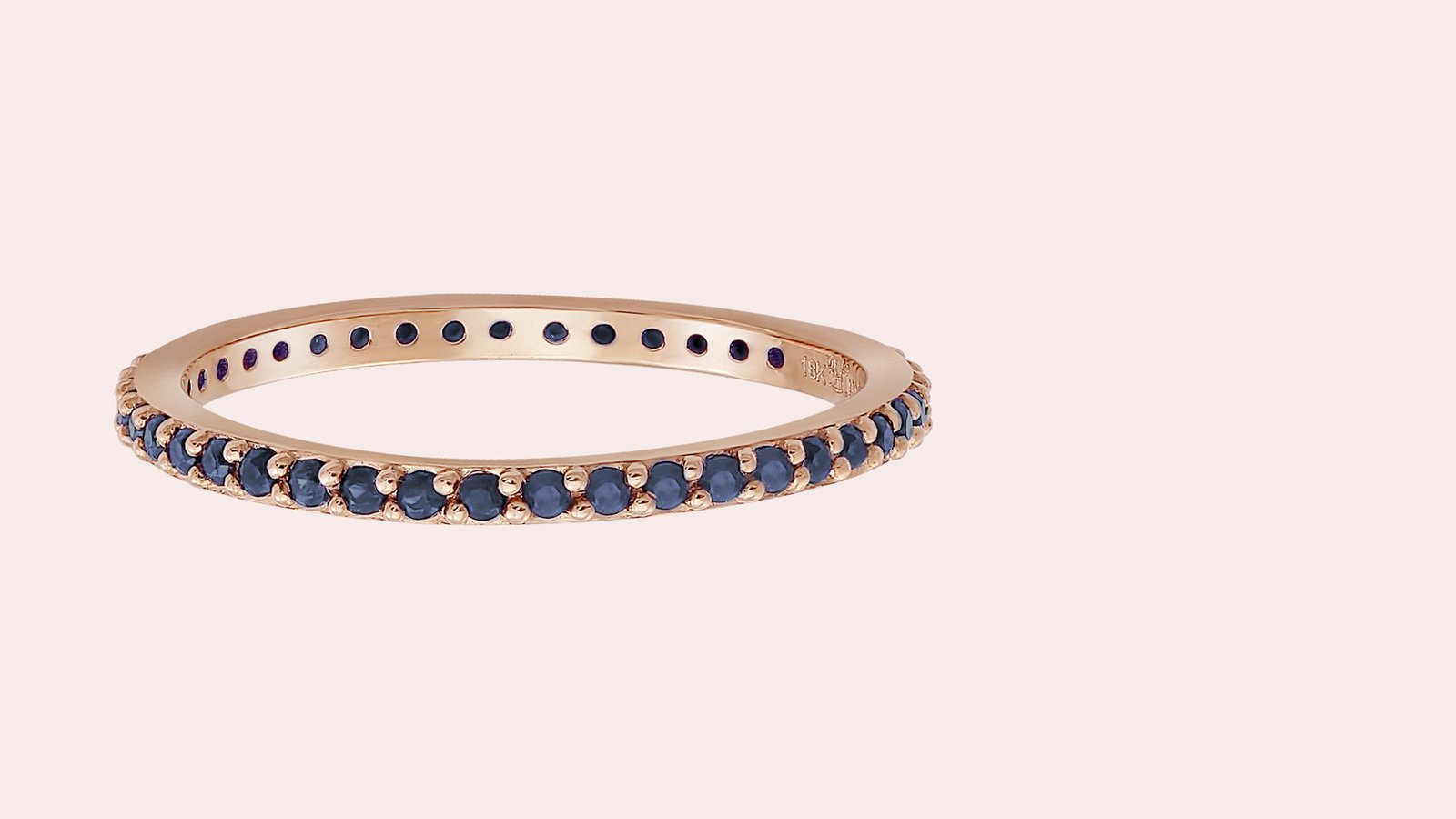 The Sapphire Eternity Band Ring