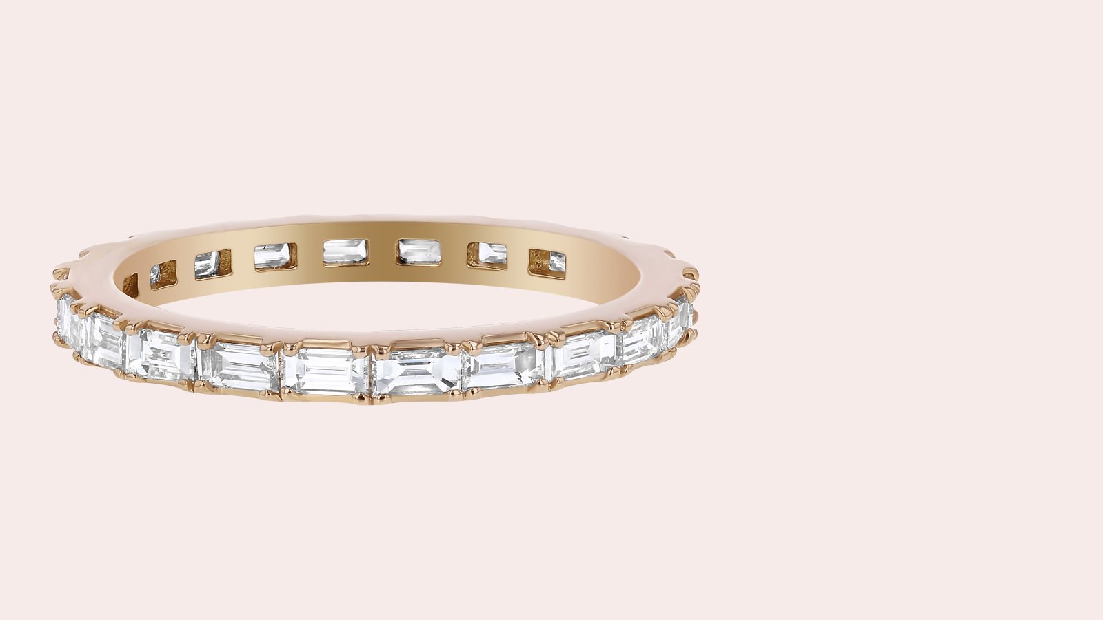 The Eternity Baguette Diamond Band Ring