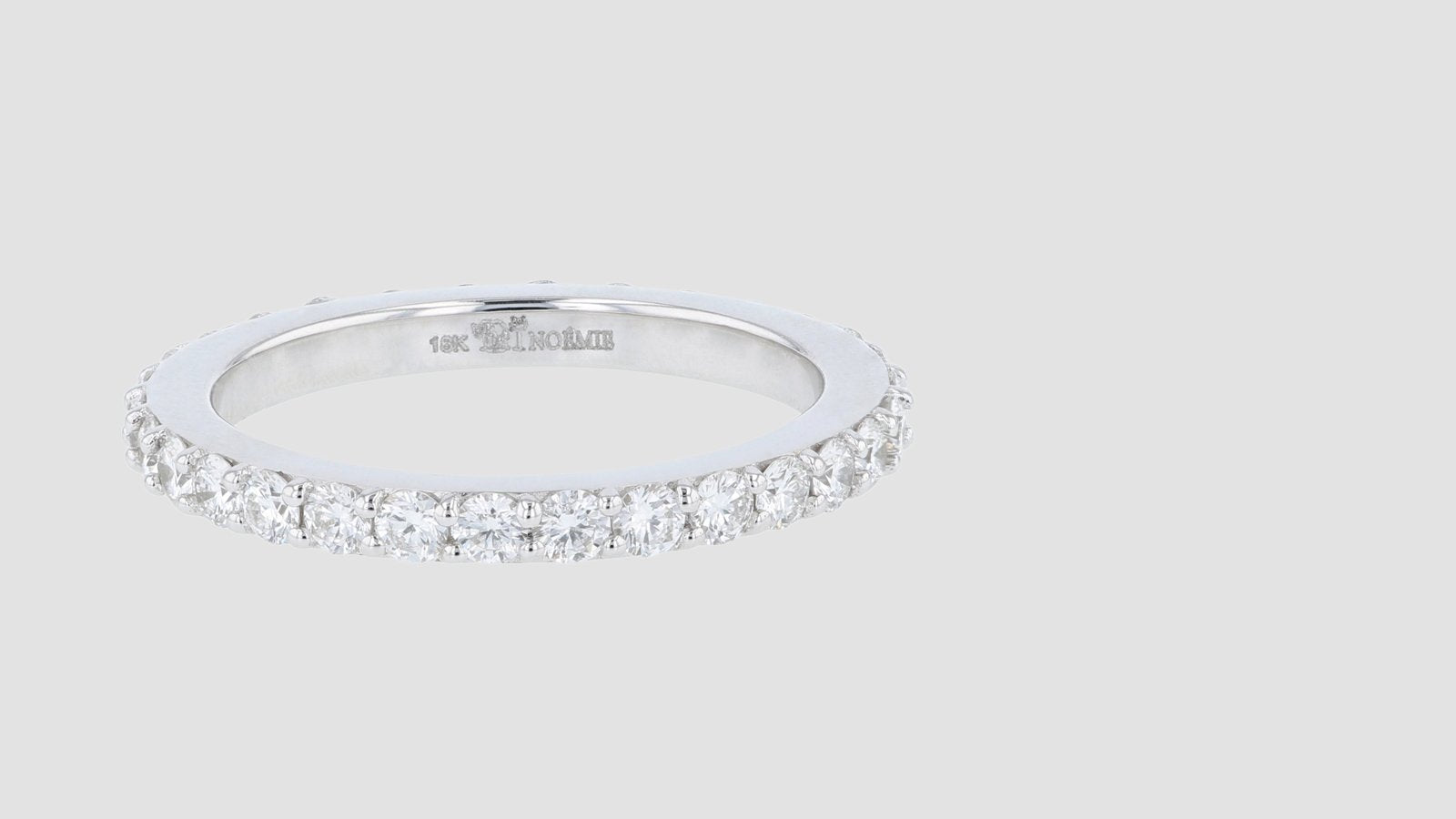 The Solar Grown One Carat Diamond Eternity Band Ring