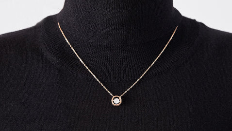 The Rumba Dancing Diamond Necklace