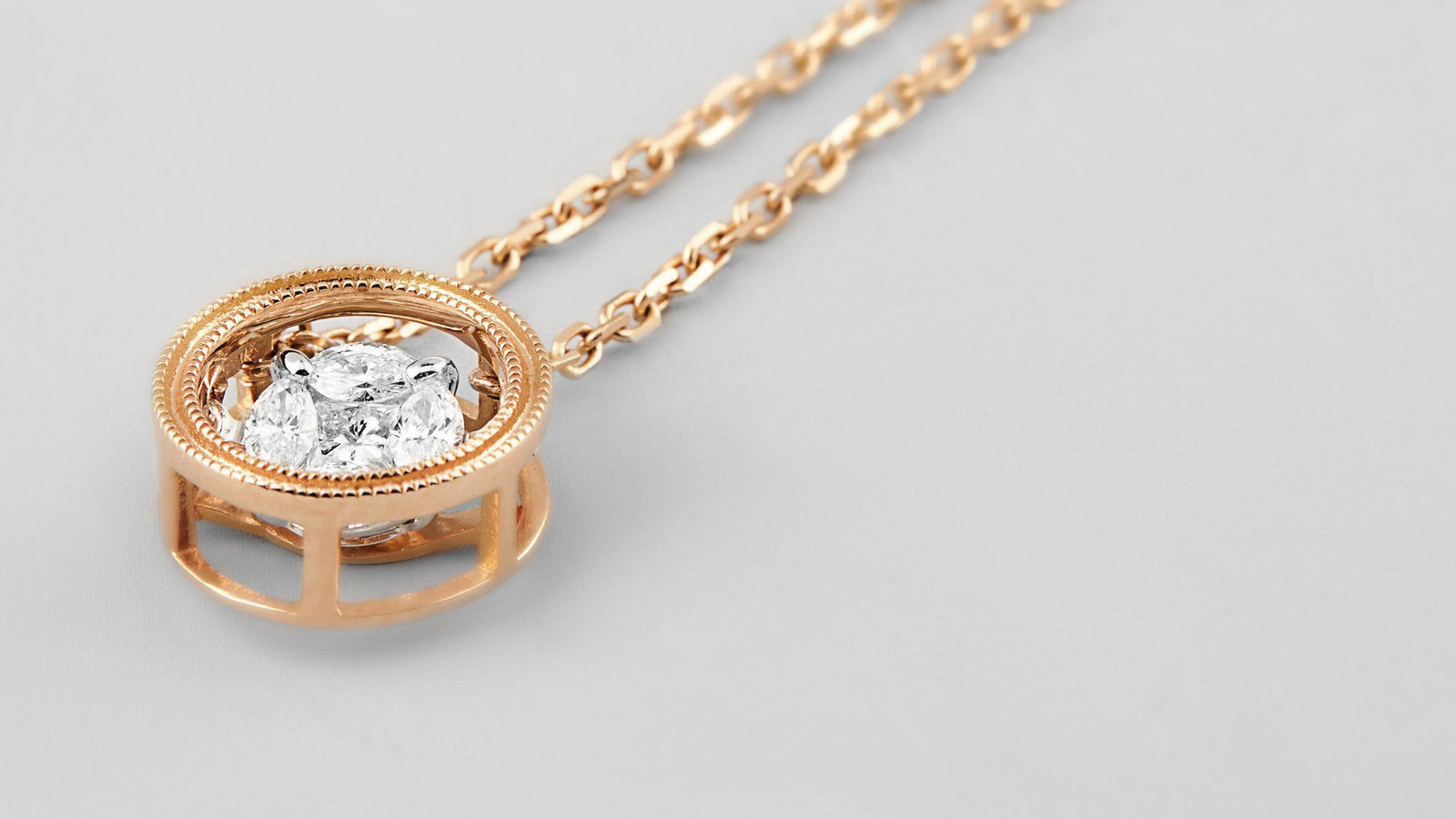 The Rumba Dancing Diamond Necklace