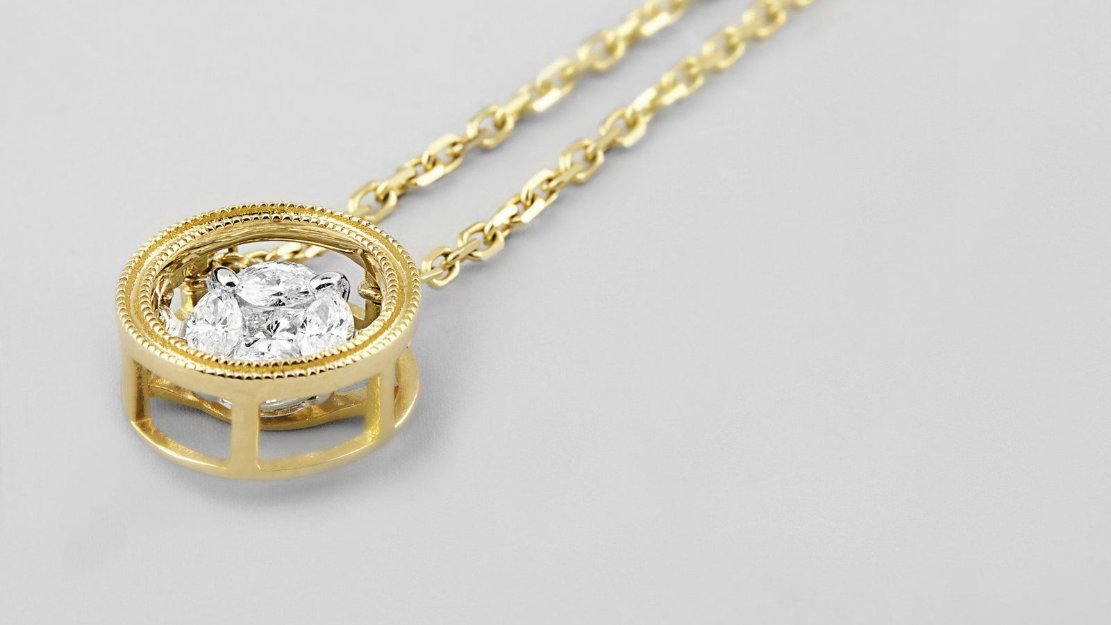 The Rumba Dancing Diamond Necklace