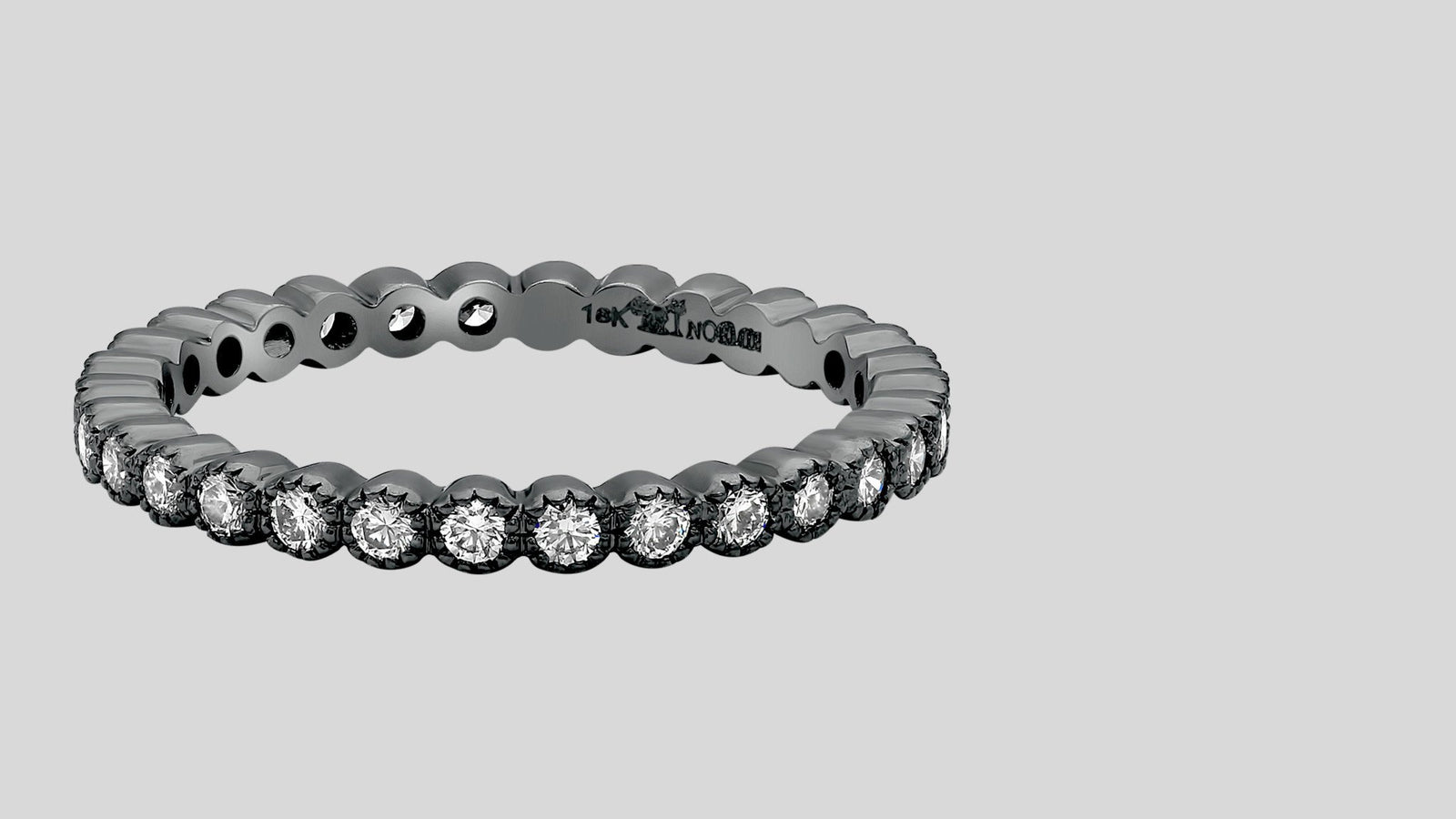 The Bezel Diamond Eternity Band Ring