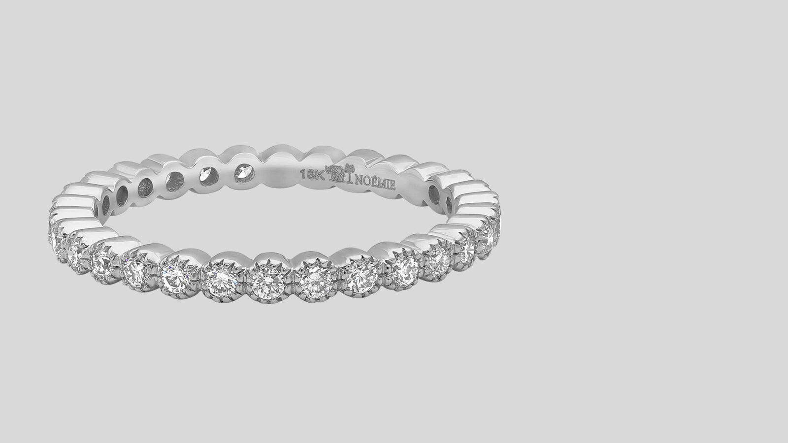 The Bezel Diamond Eternity Band Ring