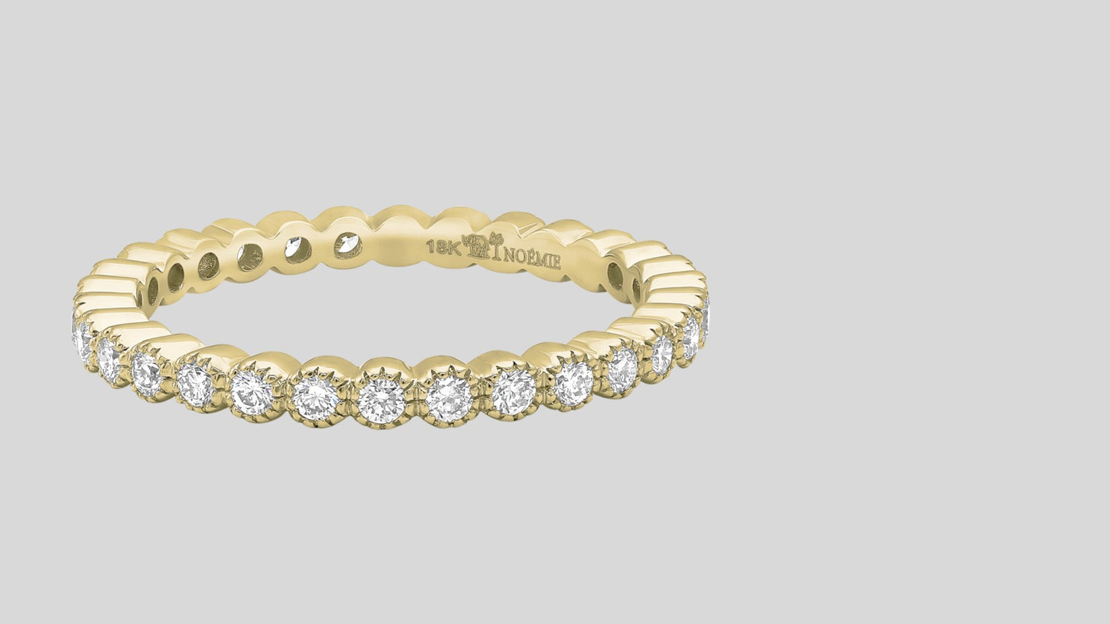 The Bezel Diamond Eternity Band Ring
