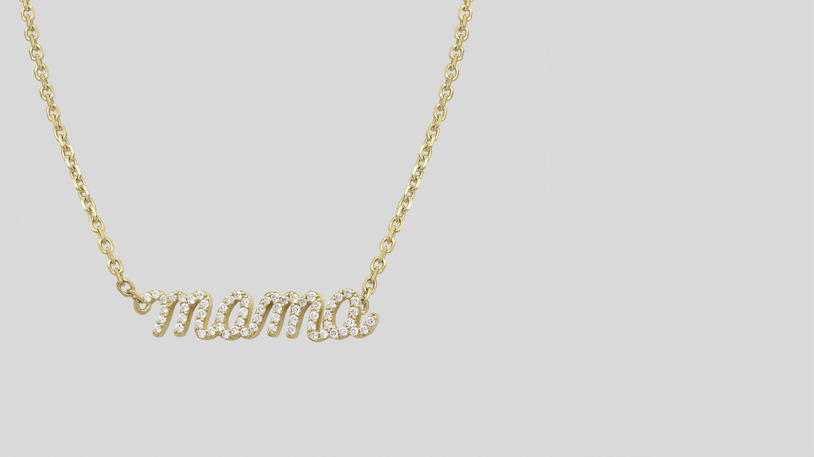 Mama Pendant Necklace