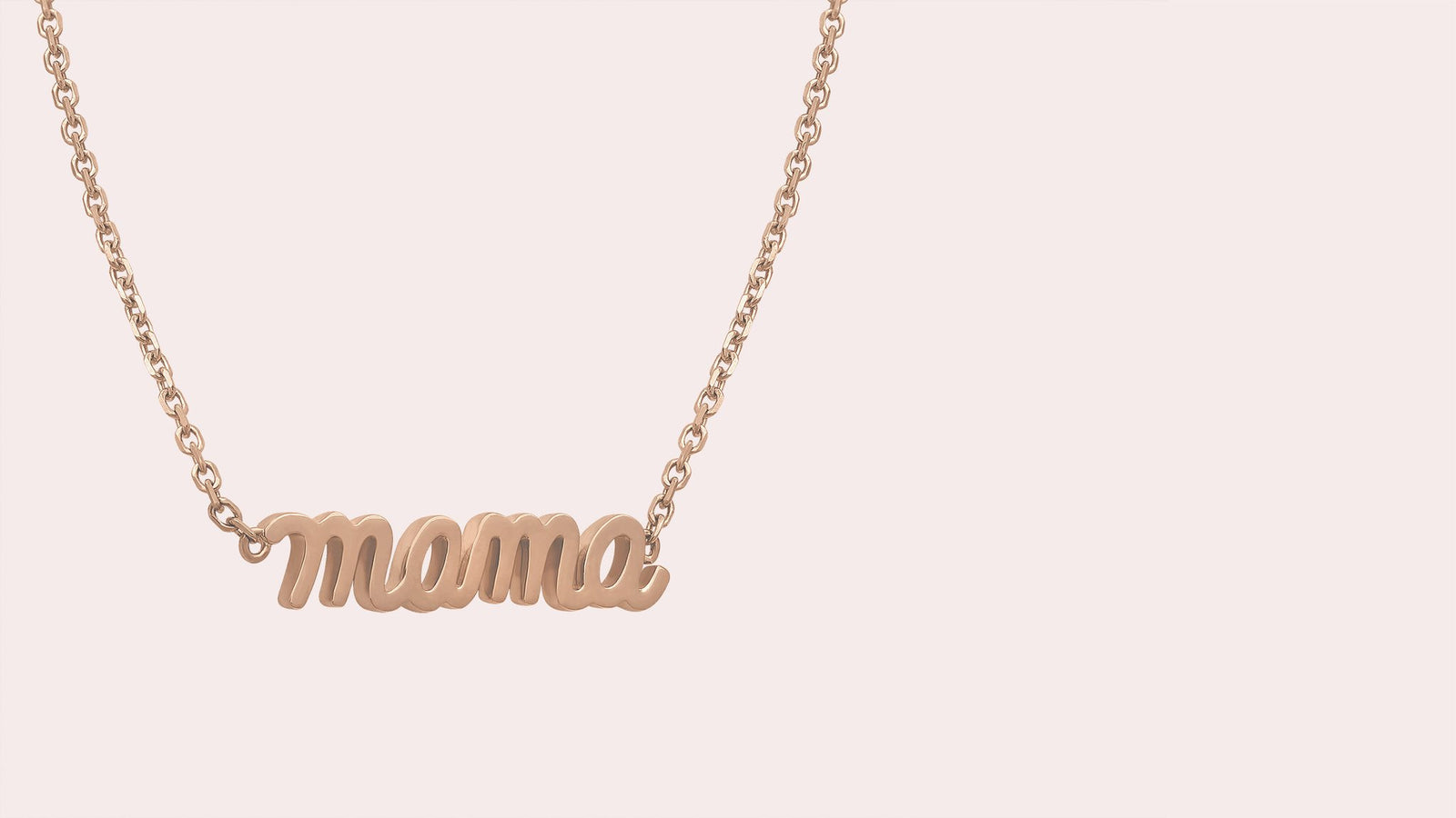 Mama Pendant Necklace