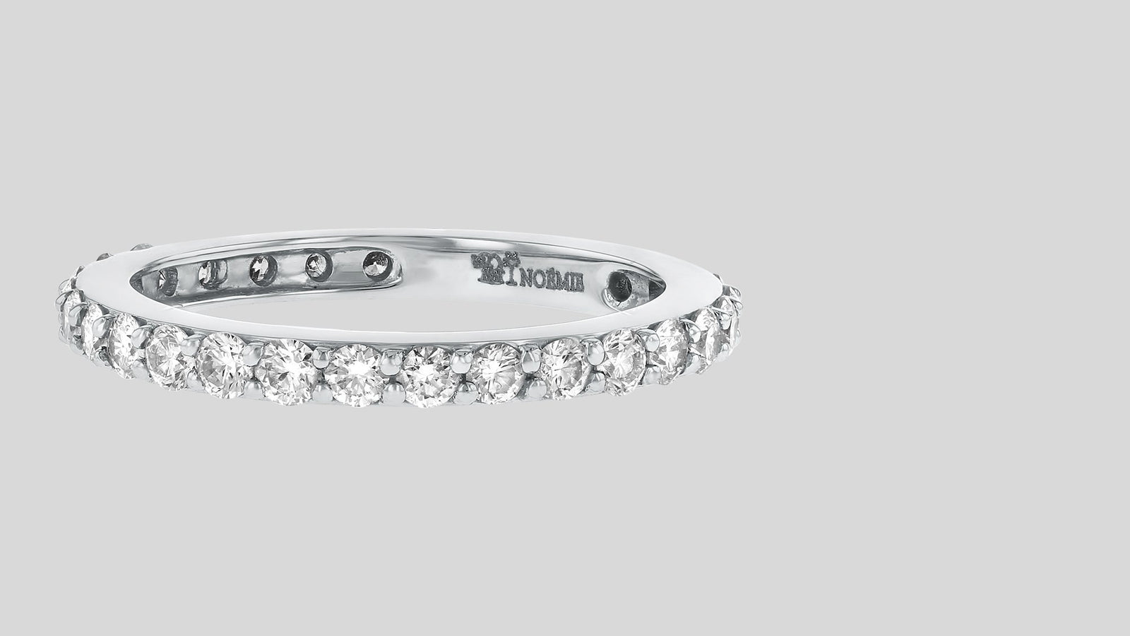 The One Carat Diamond Eternity Band Ring