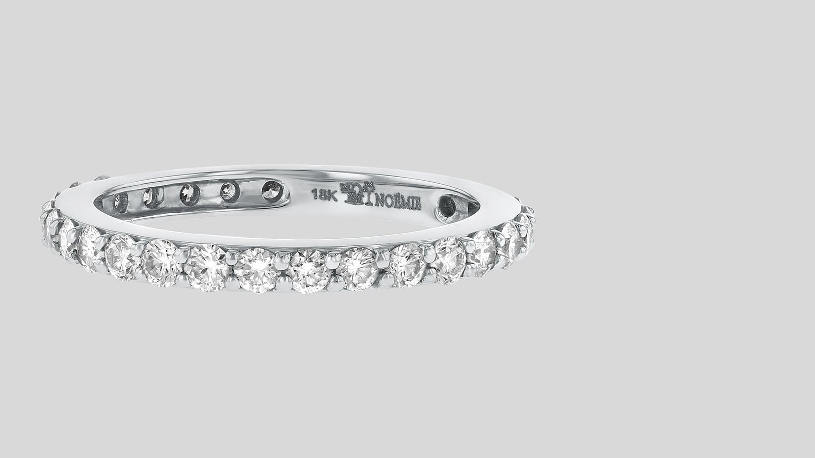 The One Carat Diamond Eternity Band Ring