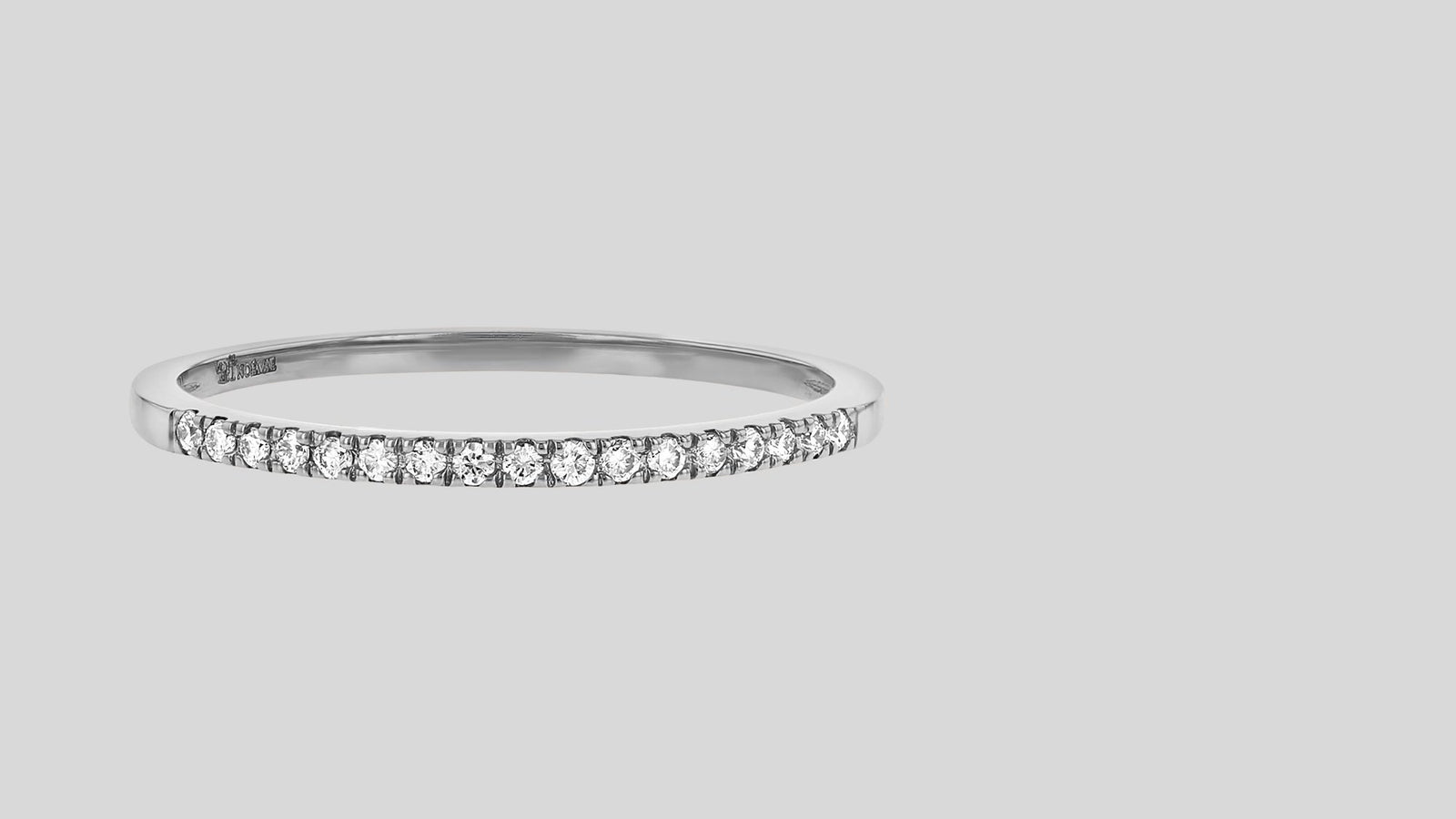 The Petite Diamond Band Ring