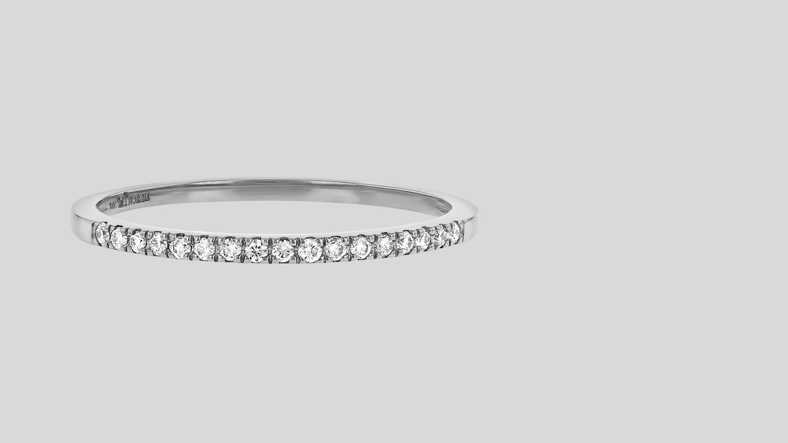 The Petite Diamond Band Ring