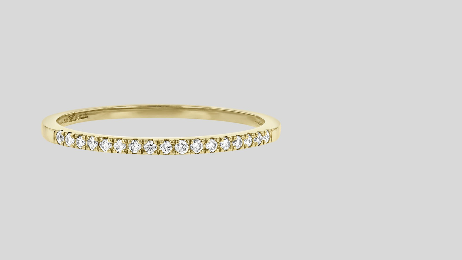The Petite Diamond Band Ring