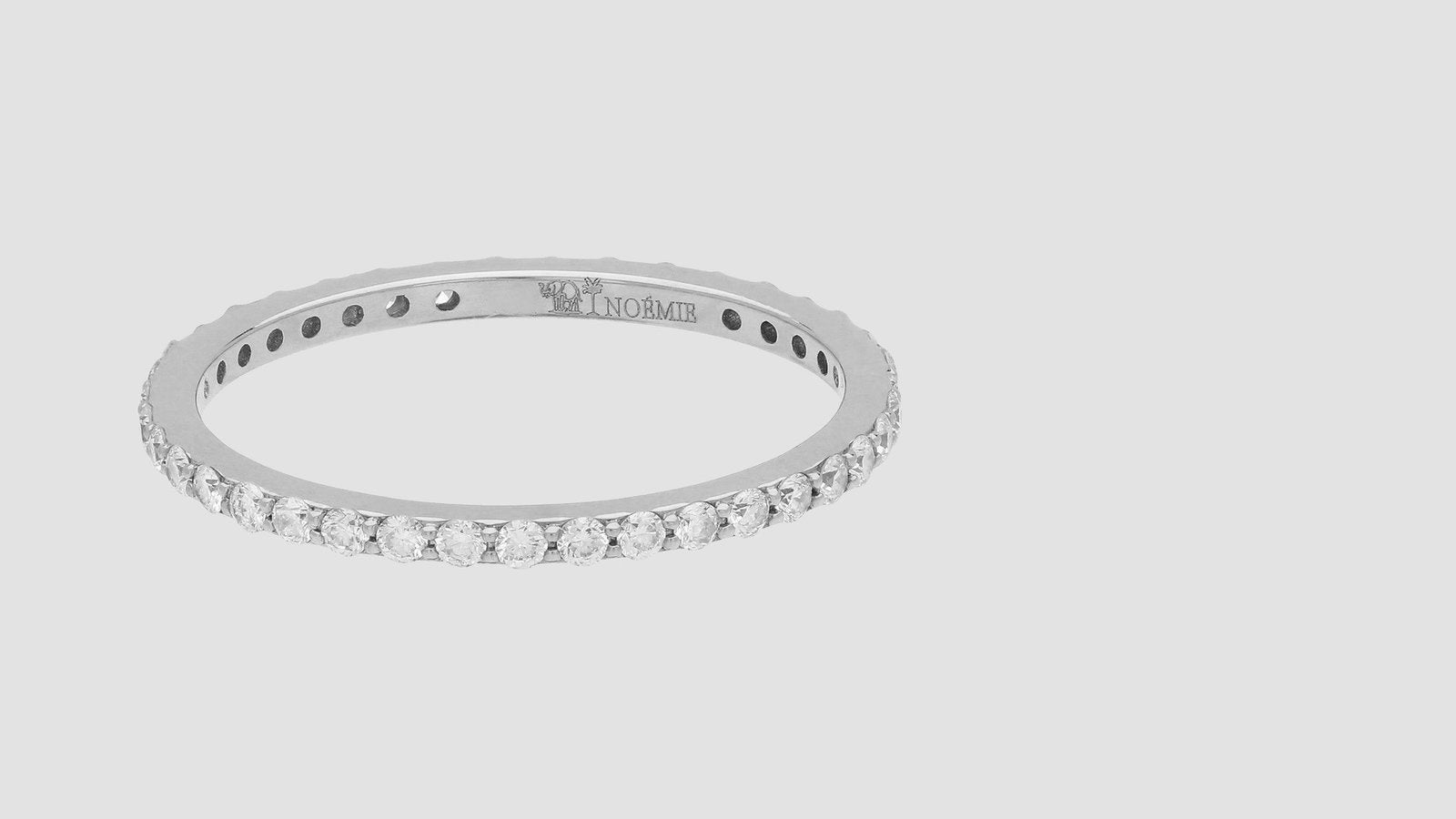 The Diamond Eternity Band Ring