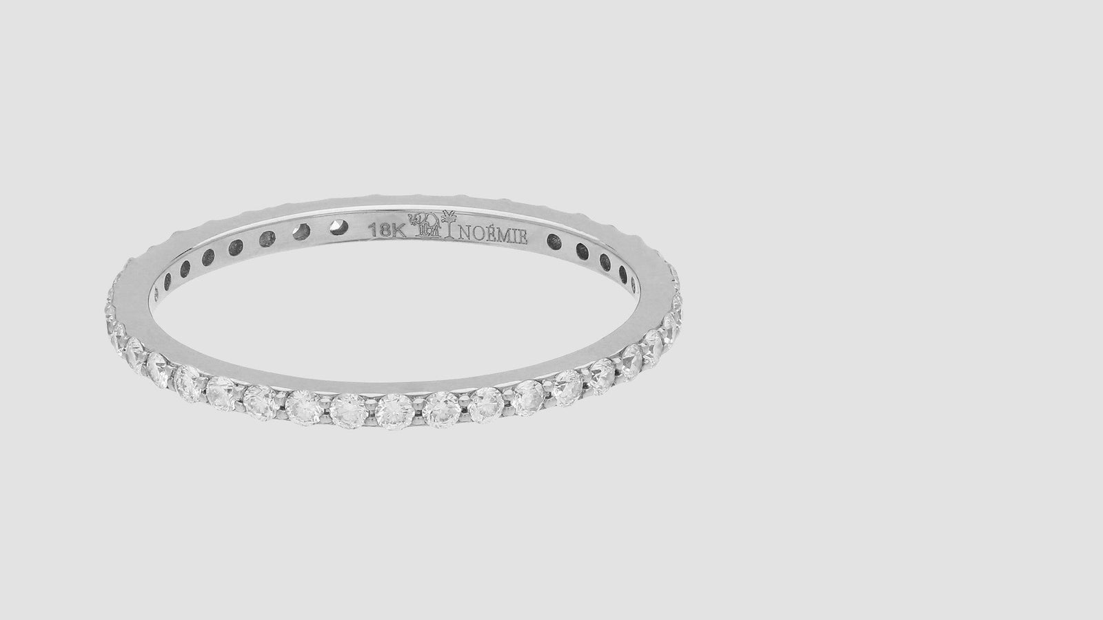 The Diamond Eternity Band Ring