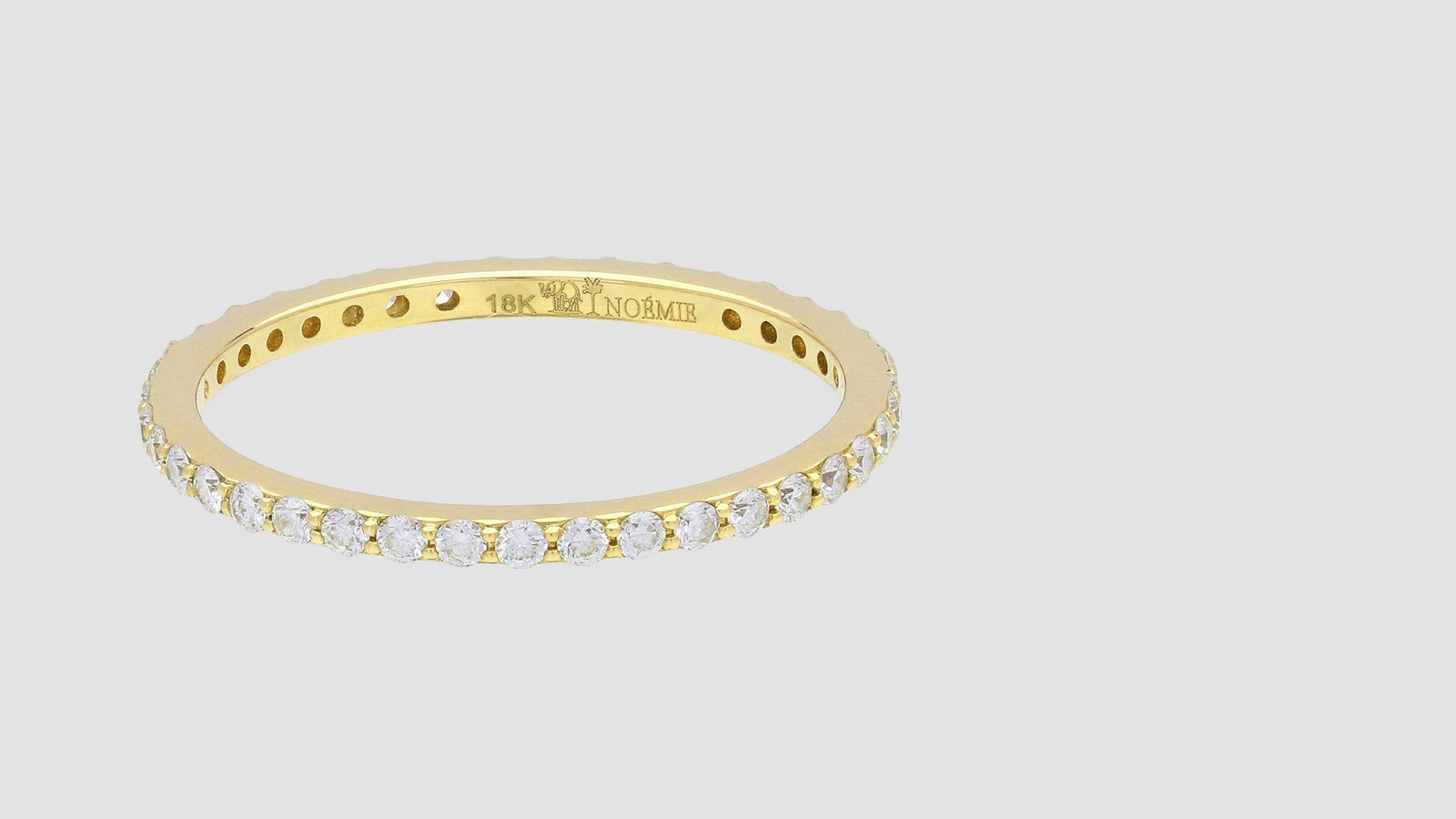 The Diamond Eternity Band Ring