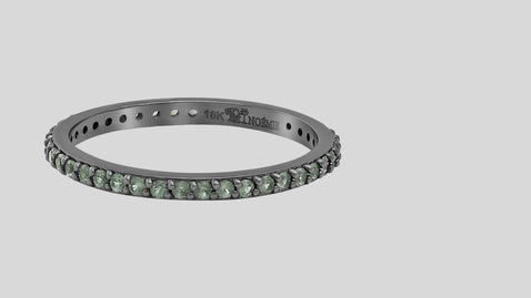 The Sapphire Eternity Band Ring