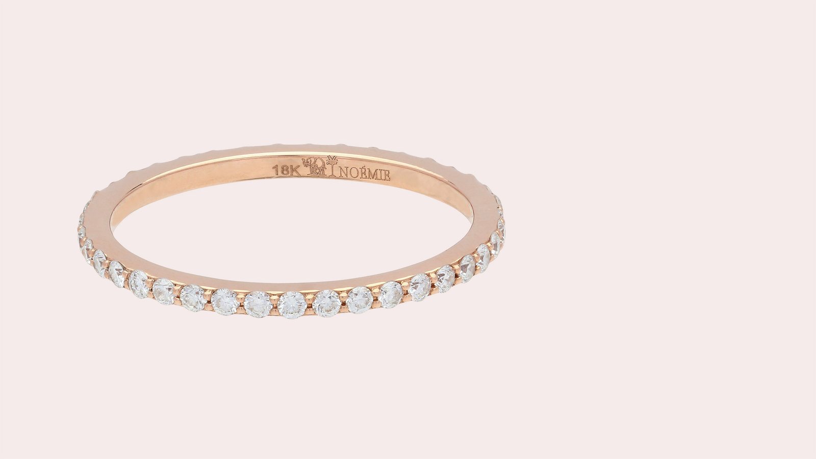 The Solar Grown Diamond Eternity Band Ring