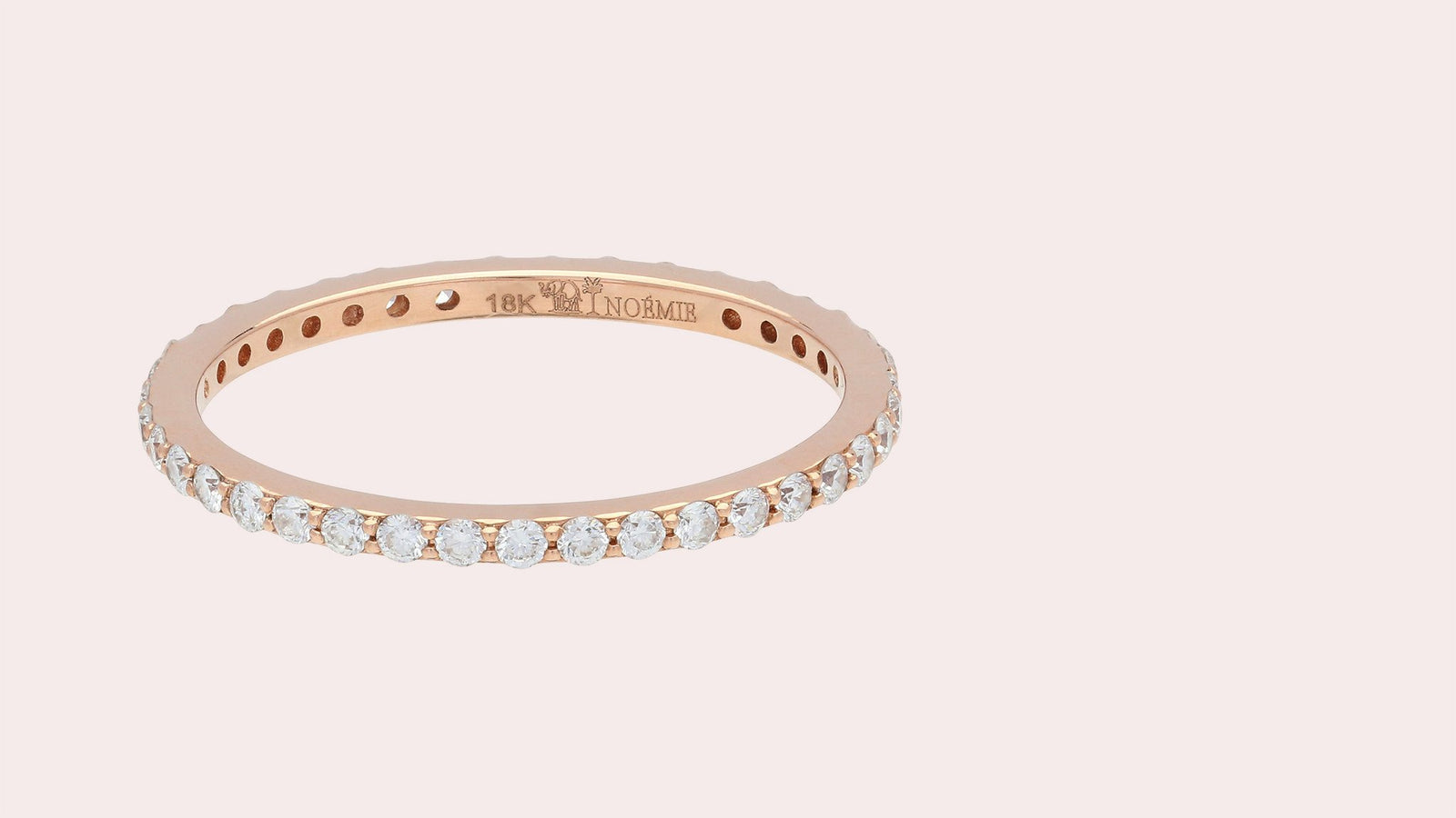The Diamond Eternity Band Ring