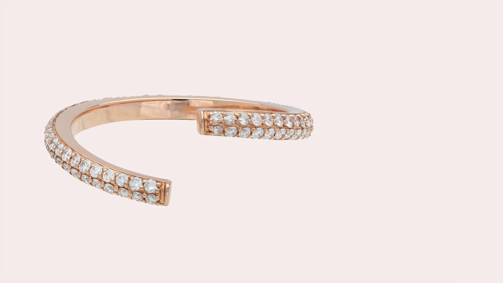 The Pavé Diamond Untraditional Ring