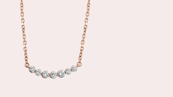 The Diamond Crescent Necklace