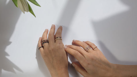 The Sapphire Eternity Band Ring