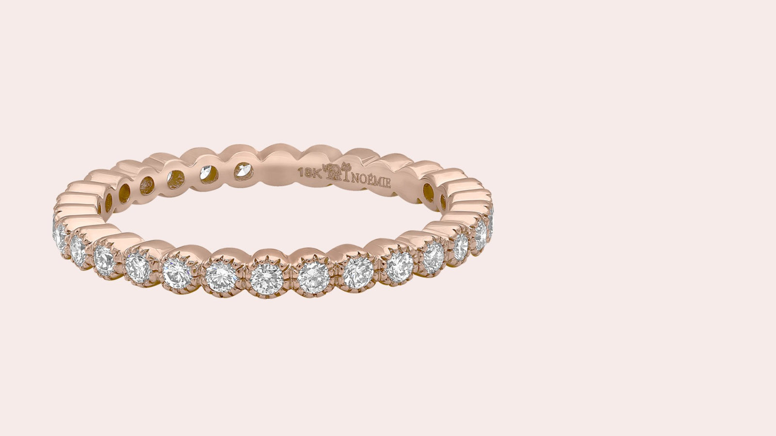 The Bezel Diamond Eternity Band Ring