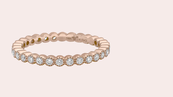 The Bezel Diamond Eternity Band Ring