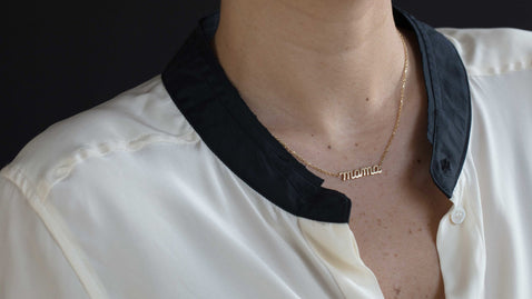 Mama Pendant Necklace