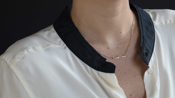 Mama Pendant Necklace
