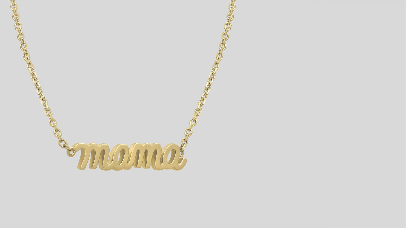 Mama Pendant Necklace