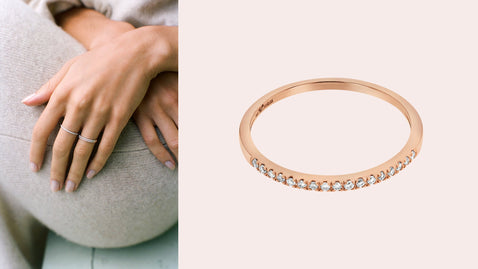 The Petite Diamond Band Ring