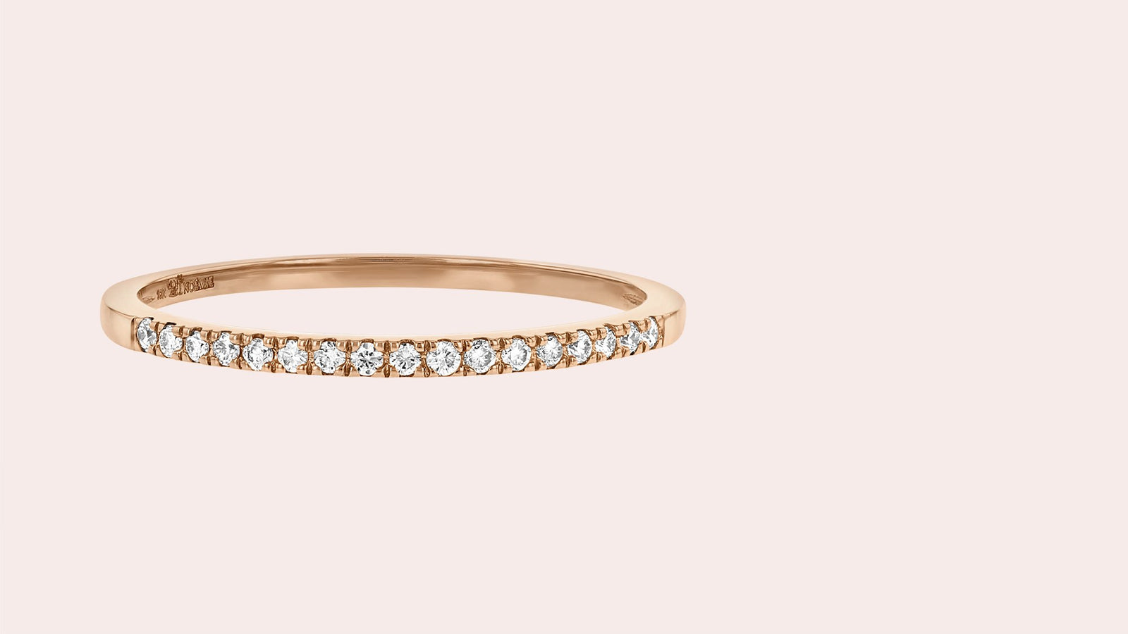 The Petite Diamond Band Ring