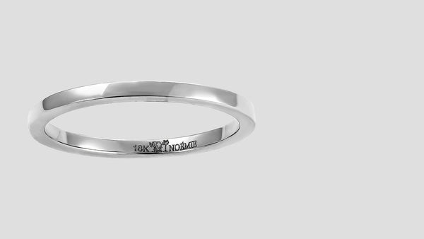 Custom Engraved Wedding Band
